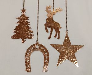 Christmas Traditional Brass Animal Shape Christmas Ornaments Handicraft Decorations - Product Image 4