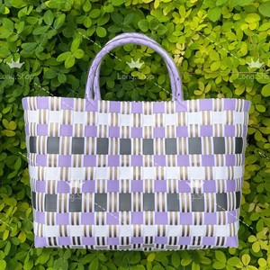 Bolso de Mano de Plástico Reciclado Premium, Bolso Tote Ecológico, Bolso Reutilizable Sostenible - Product Image 6