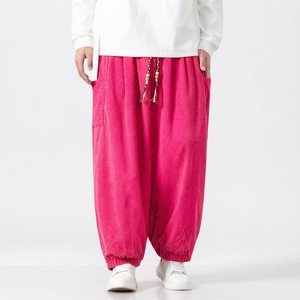 Pantalon de jogging unisexe surdimensionné personnalisé de haute qualité, coupe large et ample en Spandex/Polyester - Product Image 1