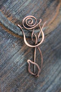Marcapáginas de cobre de primera calidad con un elegante diseño hecho a mano para amantes de los libros, estudiantes, profesores y lectores diarios. - Product Image 1