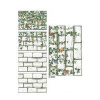 Produit très vendu, aspect brique rouge brute, taille de 300x450 cm, 300x600 mm, carreaux d'élévation extérieure pour la décoration