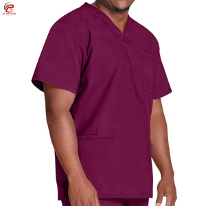 Good Quality Comfortable Lightweight Hospital Uniform Work <b>Clothes</b> For Nurses Custom logo Medical <b>Scrubs</b> Set for Unisex - Product Image 4