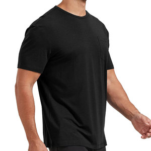 Camiseta de Hombre Rosa con Cuello Redondo, 100% Algodón, Fabricada por Stonefield, Corte Regular, Cómoda, Tejida, Suave, Informal, de Manga Corta, de Secado Rápido - Product Image 5