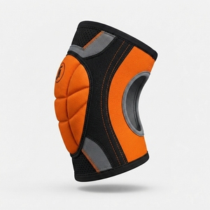Genouillère de compression premium, manchon de soutien respirant en tissu extensible, protection athlétique confortable pour la gym, le fitness et la course à pied - Product Image 4