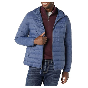 puffer <b>jacket</b> winter Puffer <b>jacket</b> Zipper Closure Button puffer <b>jacket</b> OEM Custom Logo and solid color - Product Image 2