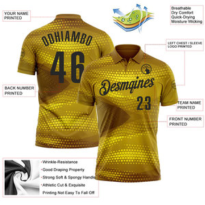 Wholesale High Quality Customized <b>Black</b> Pink 3D Pink Ribbon Performance Golf Polo Shirt Moisture Wicking Shirts For Sportswear - Product Image 5