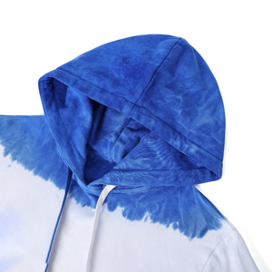 Sudadera con Capucha de Alta Calidad ZPB Tie Dye con Bordado Chenille, Ropa Unisex Premium para Hermandades y Fraternidades Griegas, Sudadera de Forro Polar - Product Image 5