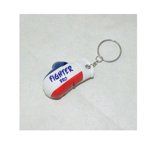 Mini Boxing Gloves Keychain Artificial Leather <b>Car</b> Hanging Boxing Glove <b>Key</b> <b>Ring</b> MMA Gift Custom Size Design Product - Product Image 3