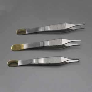Pinces chirurgicales Adson en acier inoxydable réutilisables de haute qualité, certifiées CE, instrument médical de classe I, garantie de 2 ans, CHIRURGICAL - Product Image 5