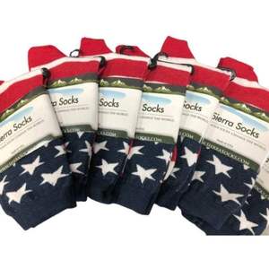 <b>Men's</b> American Flag Crew <b>Socks</b> Digital Print Cotton Spandex Breathable Knitted Summer Daily Wear - Product Image 4