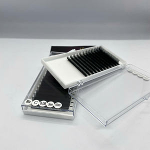 Extensiones de Pestañas de Alta Calidad, Bandejas de Pestañas 10D, Fans de Volumen Preformados 0.05mm CC Curl, Logotipo Personalizado, Marca Privada - Product Image 4