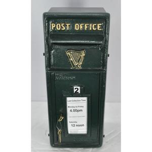 Irish Green Custom <b>Post</b> <b>Box</b> Farmhose Decor Rustic Mailbox Outdoor Supplies Wall Mount Weatherproof Letter <b>Box</b> Event Supplies - Product Image 2