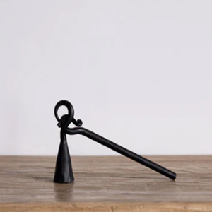 <b>Candle</b> Snuffer Black Wrought Iron <b>Candle</b> Snuffers Handmade <b>Candle</b> <b>Wick</b> Snuffer - Product Image 1