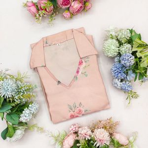 Lujoso vestido de organza digital pesado con forro completo Vestidos casuales elegantes para ocasiones - Product Image 4