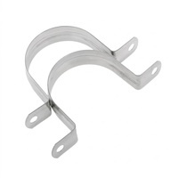 Heavy Duty U Shaped Clamp With Nut Washer Steel U Bolt Pipe Clamp Fastener Hardware Mounting Brackets Industrial Repair Fittings