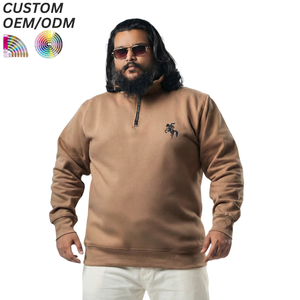 Sudadera con Capucha para Hombre, Talla Grande, 360g, Antiarrugas, Secado Rápido, Tejido de Algodón y Felpa, Ecológica, Estilo Urbano Informal, Logotipo Personalizado, OEM, ODM - Product Image 4
