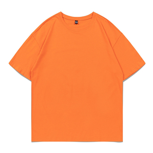 Camiseta de Manga Corta para Hombre, Cuello Redondo, Color Sólido, Corte Regular, Tejido de Algodón, Informal, para Uso Diario - Product Image 5