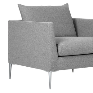 Single <b>sofa</b> furniture <b>for</b> a luxurious and elegant residence, gray color, simple modern design, suitable <b>for</b> indoor use - Product Image 3