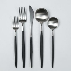 High Quality 18/10 Stainless Steel Modern Luxury Good Design Portuguese Cutlery Set 4 for Gold Mirrored Flatware Sets - Product Image 2