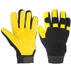 Guantes Mecánicos Premium con Palma Reforzada, Guantes de Trabajo Duraderos para Mecánicos, Tejido Transpirable - Product Image 1