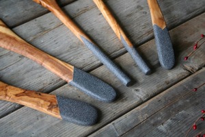 High Quality Mango Wood <b>Soup</b> <b>Spoon</b> Friendly Durable Natural Handicraft Best Design Kitchenware for Party Use - Product Image 2