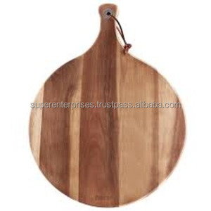 Planche à découper en bois de haute qualité avec poignée décorative pour bloc à découper écologique de cuisine pour planche de service d'hôtel de restaurant - Product Image 3