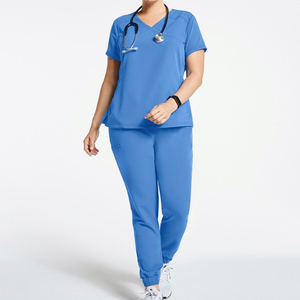 Uniforme de Enfermera de Manga Corta Estilo Cherokee – Ropa de Trabajo Médica Suave para Hospital, Venta al Por Mayor - Product Image 2