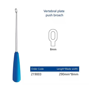 Cureta de Cirugía Ósea Premium de Acero Inoxidable, Reutilizable, para Ortopedia y Trauma, Cureta de Hueso Bruns, Herramientas Quirúrgicas con Certificación CE ISO - Product Image 2