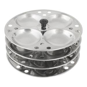 Soporte de 4 niveles para Idli/Idly, capacidad para 16 Idlis, se puede usar en cualquier olla o vaporera, construcción robusta y resistente para mayor durabilidad. - Product Image 3