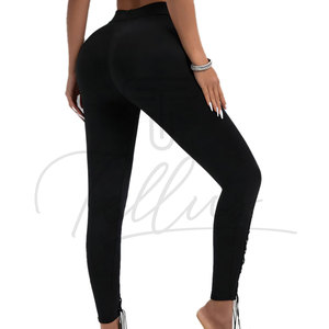 Leggings para mujer con MOQ bajo, leggings de alta calidad para mujer, ropa deportiva, leggings de cintura alta, estilo básico, para todas las temporadas. - Product Image 4