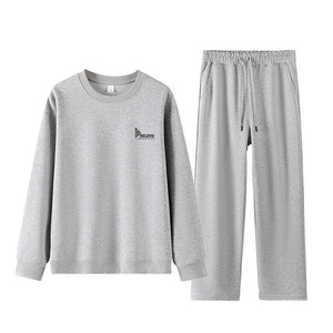 Top Premium Wholesale 100% Cotton Men's Winter Casual <b>Tracksuits</b> Hoodies Quick Dry Breathable Lightweight Front Logo-Custom - Product Image 5