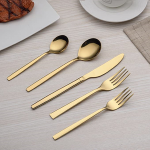 Ensemble de couverts en acier inoxydable finition miroir premium pour hôtel et restaurant, à prix avantageux - Product Image 3