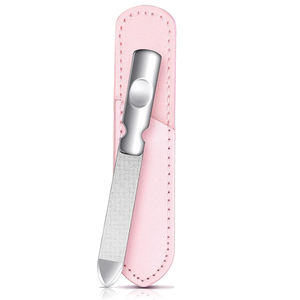 Lime à ongles professionnelle pour manucure, outil de façonnage durable en acier inoxydable, instrument de toilettage de précision - Product Image 1