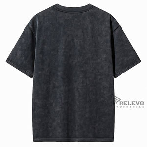 Nueva Camiseta de Manga Larga para Hombre, Estilo Casual, Lavado Ácido, Personalizable, de Alta Calidad, Algodón/Poliéster, Holgada y Transpirable - Product Image 4