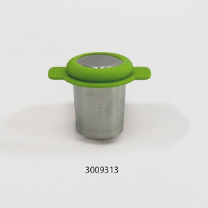 Stainless Steel <b>Tea</b> <b>Infuser</b> Fine Mesh <b>Tea</b> Strainer with Lid and Silicone Handle for <b>Mug</b> and Teapot - Product Image 1