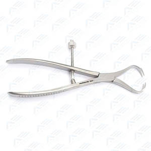 Abrazadera de sujeción de hueso, instrumentos médicos ortopédicos veterinarios de calidad superior, fórceps de sujeción de hueso de Animal de acero inoxidable duradero - Product Image 2