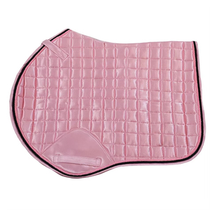 Best Selling Customized Premium Dressage Horse Saddle Pad Quilted Wool Blend Silk Plush Breathable Comfortable High Wither - Product Image 4