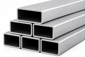 Tube rectangulaire en aluminium 6061 6063 6082 T6 |   Tube rectangulaire en aluminium extrudé pour applications industrielles - Product Image 5