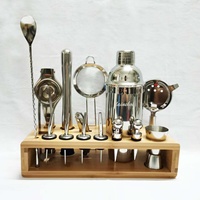 Ensemble de shaker de cordonnier en acier inoxydable de haute qualité Essentiels de mixologie uniques pour les barres Outils de barre en boîte