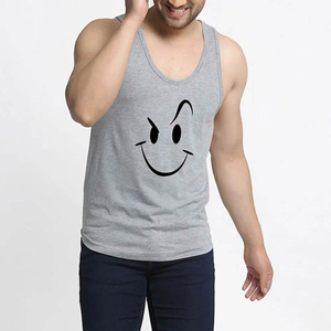 Camiseta sin mangas de alta calidad para hombre 2026, ropa deportiva de secado rápido, 100% poliéster, fabricada con servicio OEM de bajo costo. - Product Image 3