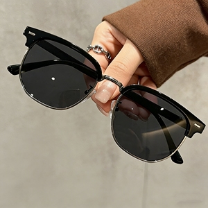 Sunglasses <b>Eyeglass</b> <b>Frame</b> Lenses OEM Custom Thick Fashion Retro High Quality Eyewear for Men and Women Unisex - Product Image 2