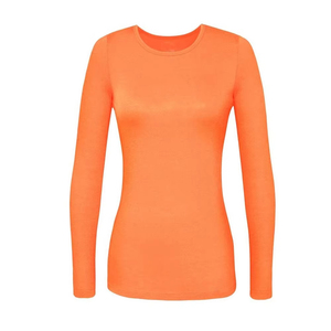 T-shirt médical extensible confortable à manches longues en jersey 4 directions pour infirmière – Haut d'hôpital d'été - Product Image 1