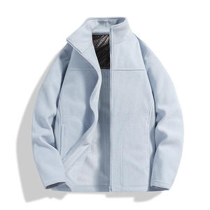 Vestes en polaire personnalisées pour hommes et femmes, chaudes pour l'hiver, en polaire polaire, fermeture éclair intégrale, logo personnalisé - Product Image 1