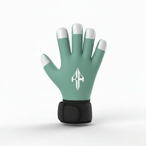 Gants de gardien de but unisexes respirants de haute qualité, matériau personnalisé en PU, protection des doigts et du pouce, par RIVIAN ATLANTIC - Product Image 4