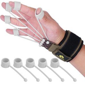 Athletes Musicians Hand Grip Strength Trainer Finger Exerciser Resistance Band for <b>Physical</b> Therapy - Product Image 6