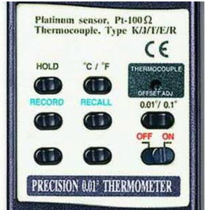 Termómetro Digital de Precisión Lutron TM-917 con Sonda de Platino Pt-100, Pantalla LCD e Interfaz USB para Medición de Temperatura - Product Image 3