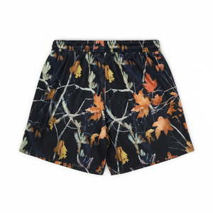 กางเกงบาสเก็ตบอลชาย เอวยางยืดสูง โลโก้ด้านหน้า แห้งเร็ว ระบายอากาศได้ดี ผ้าโพลีเอสเตอร์/คอตตอนถัก สไตล์ไฮสตรีท - Product Image 2