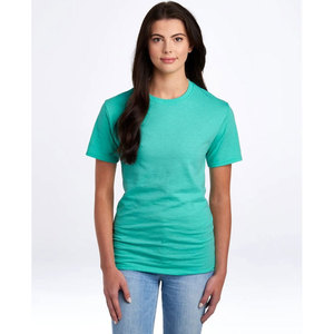 <b>Men's</b> Brown Short Sleeve O-Neck Cotton T-<b>Shirt</b> Jerzees Dri-Power 29MR Cotton Polyester Performance T-<b>Shirt</b> - Product Image 4