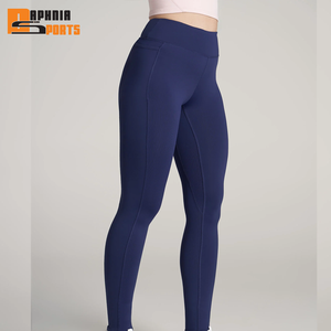 Women's High Performance Thermal <b>Leggings</b> Stretch Fit High Waist Tights <b>with</b> Custom Logo Option Soft Fabric Workout Gear - Product Image 3
