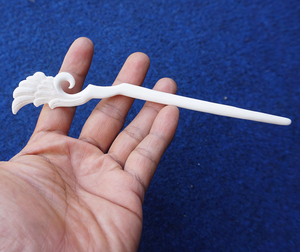 ไม้เสียบผมกระดูกสีขาว |   กิ๊บติดผมแฮนด์เมดสไตล์มินิมอล - Product Image 3